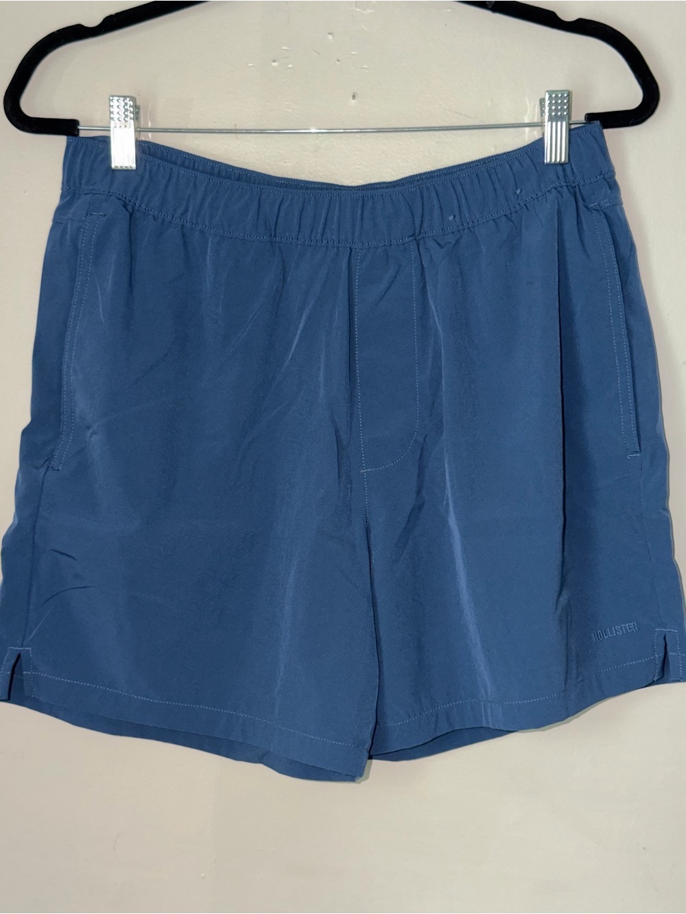 Hollister Men's Performance Blue Athletic Shorts